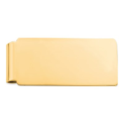 Sterling Silver Gold-Plated Money Clip