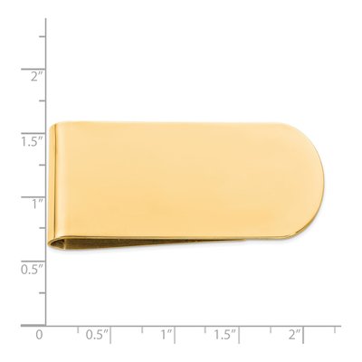 Sterling Silver Gold-Plated Money Clip – view 2