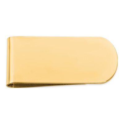 Sterling Silver Gold-Plated Money Clip