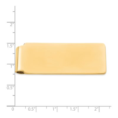 Sterling Silver Gold-Plated Money Clip – view 2