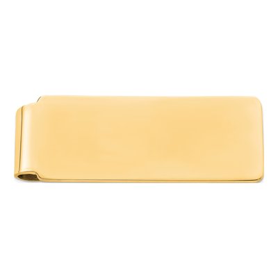 Sterling Silver Gold-Plated Money Clip