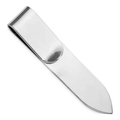Sterling Silver Rhodium-Plated Bookmark, Engravable