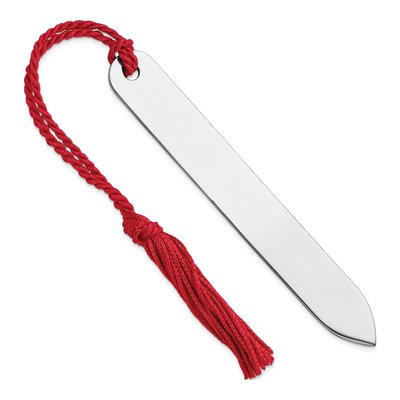 Sterling Silver Bookmark with Tassel