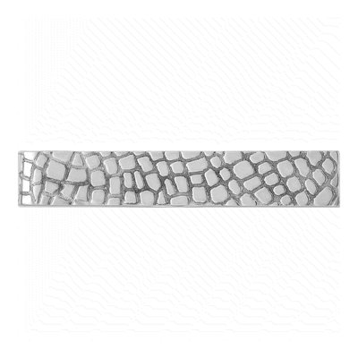 Men's Sterling Silver Rhodium-Plated Tie Bar