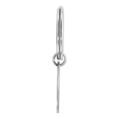 Sterling Silver Key Ring – view 3