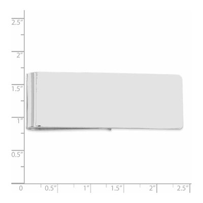Men's Sterling Silver Money Clip, Engravable – view 3