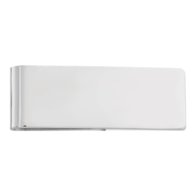 Men's Sterling Silver Money Clip, Engravable