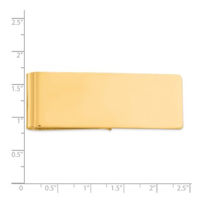 Sterling Silver Gold-Tone Money Clip – view 2