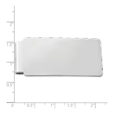 Sterling Silver Rhodium-Plated Money Clip – view 3