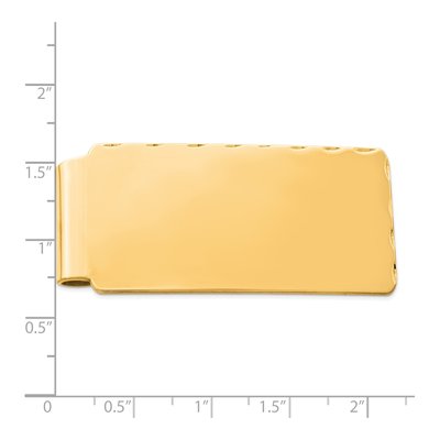 Sterling Silver Gold-Plated Money Clip – view 2
