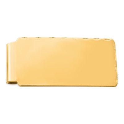 Sterling Silver Gold-Plated Money Clip