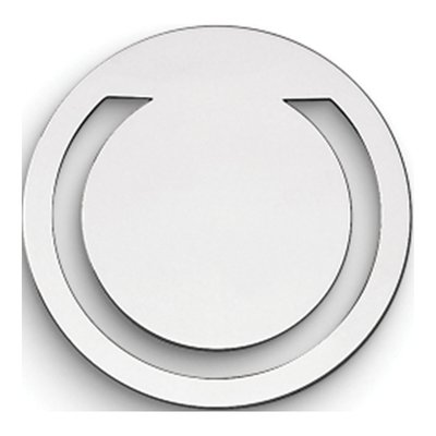 Sterling Silver Engravable Circle Bookmark