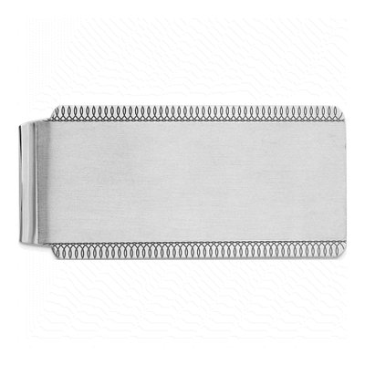 Sterling Silver Satin Money Clip