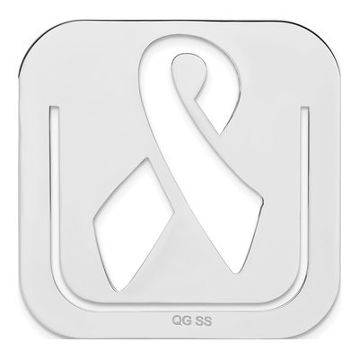 Sterling Silver Awareness Bookmark – view 3