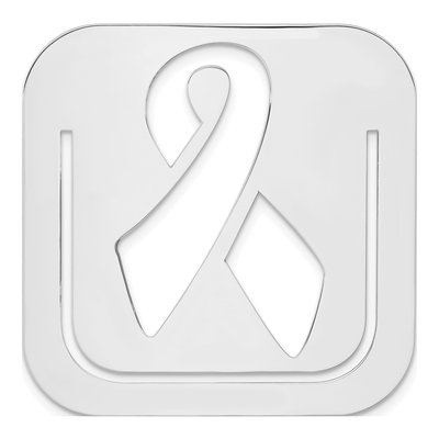 Sterling Silver Awareness Bookmark