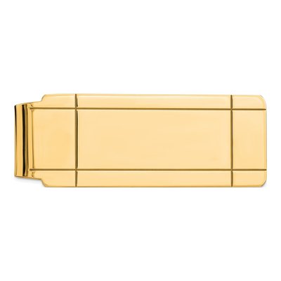 Sterling Silver Gold-Plated Money Clip