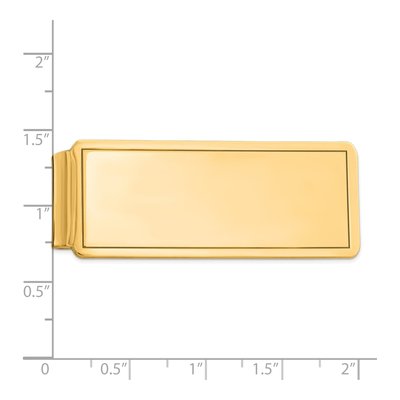 Sterling Silver Gold-Plated Money Clip – view 2