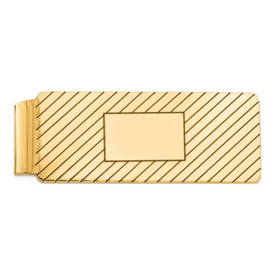 Sterling Silver Gold-Plated Money Clip