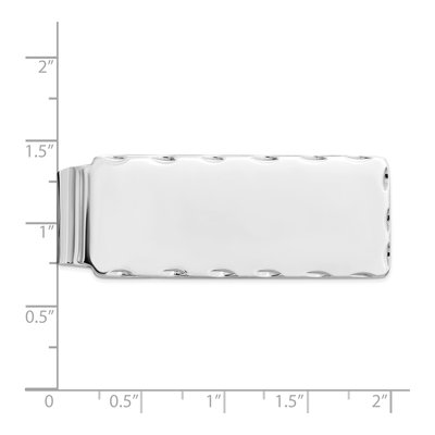 Men's Sterling Silver Money Clip – view 3