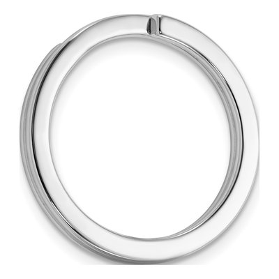 Sterling Silver Medium Key Ring