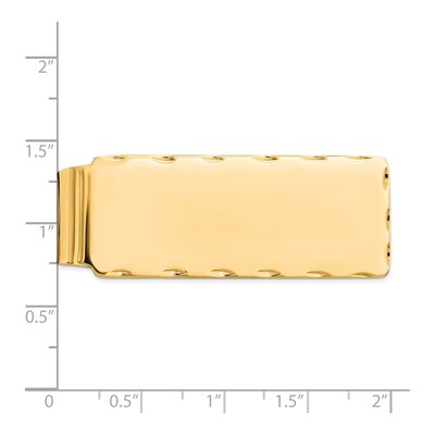 Sterling Silver Gold-Plated Money Clip – view 2