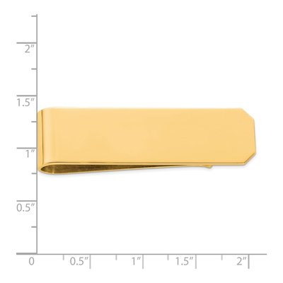 Sterling Silver Gold-Plated Money Clip – view 2