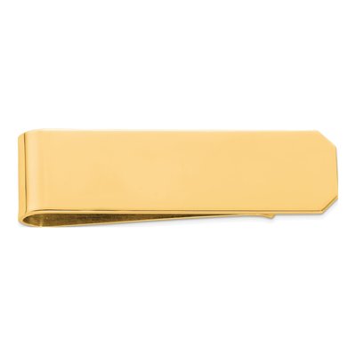 Sterling Silver Gold-Plated Money Clip