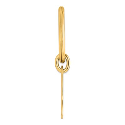 Sterling Silver Gold-Plated Key Chain – view 2
