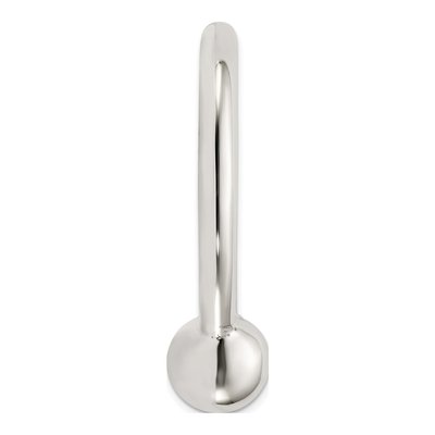 Sterling Silver Screw-off Ball Key Chain – view 2