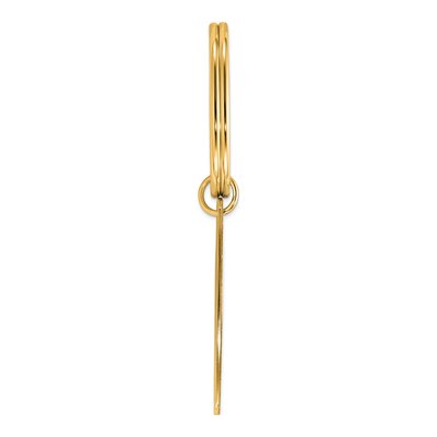 Sterling Silver Gold-Plated Key Chain – view 2