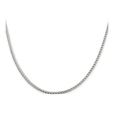 Sterling Silver 2.55mm Diamond-Cut Square Franco Chain – view 2