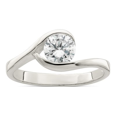 Sterling Silver CZ Ring
