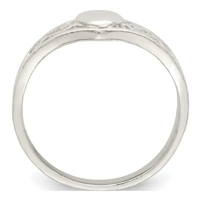 Sterling Silver Heart Ring – view 3