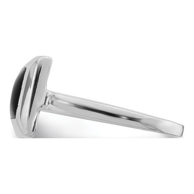 Sterling Silver Onyx Ring – view 5