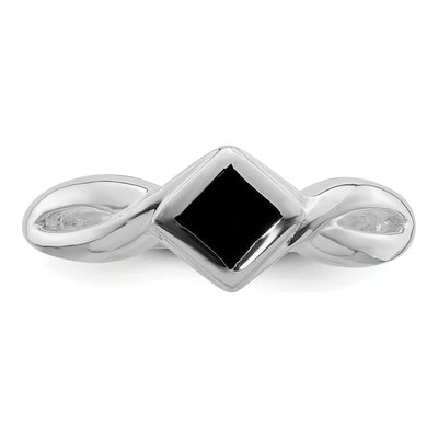 Sterling Silver Onyx Ring – view 6