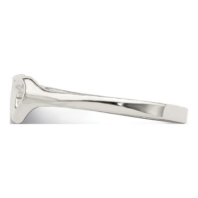 Sterling Silver Heart Ring – view 5