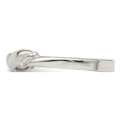 Sterling Silver Swirl Ring – view 5