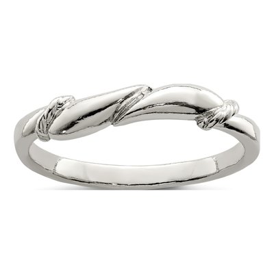 Sterling Silver Swirl Ring