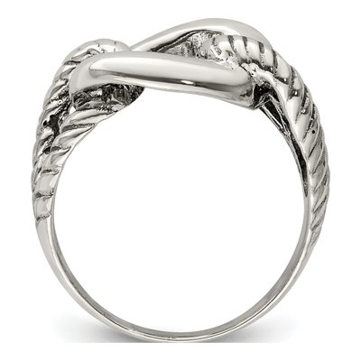 Sterling Silver Antiqued Ring – view 3