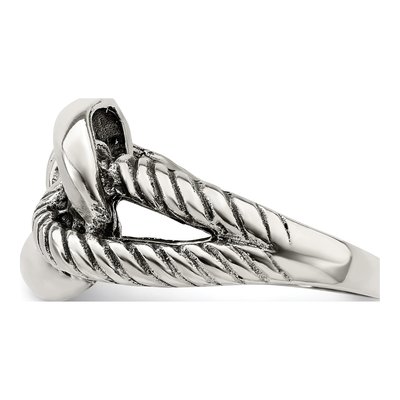 Sterling Silver Antiqued Ring – view 5