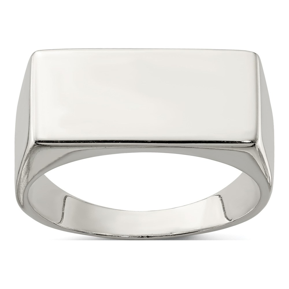 Men's Sterling Silver Signet Ring