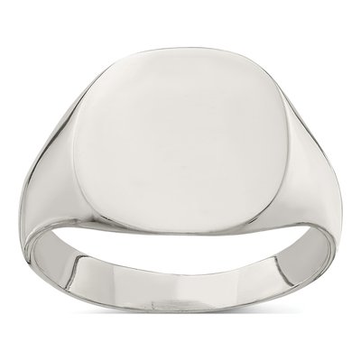 Men's Sterling Silver Signet Ring