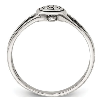 Sterling Silver Turtle Ring – view 2