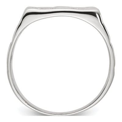 Men's Sterling Silver Nugget Ring – view 3