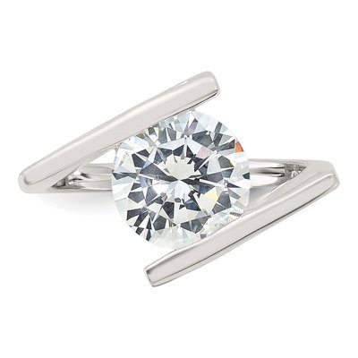 Sterling Silver CZ Ring – view 6