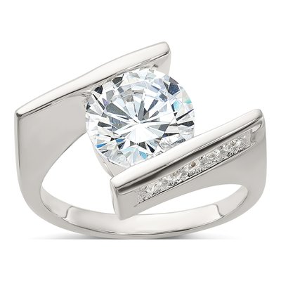 Sterling Silver CZ Ring
