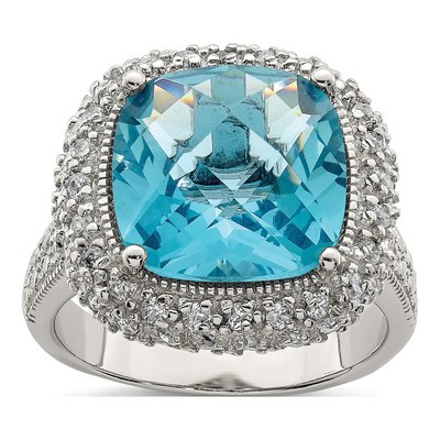 Sterling Silver CZ Ring