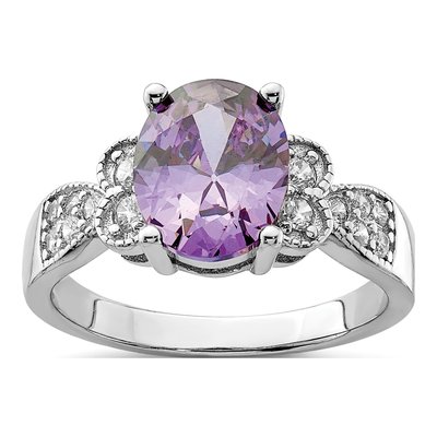 Sterling Silver CZ Ring