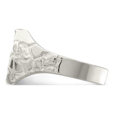 Men's Sterling Silver Horseshoe Ring – view 5