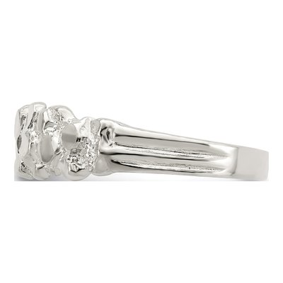 Sterling Silver Nugget Ring – view 5